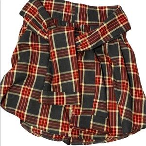 Flannel skirt